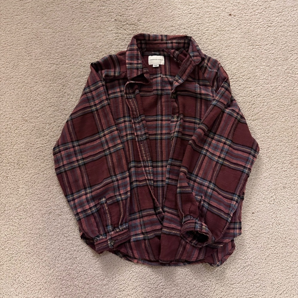 cozy american eagle flannel